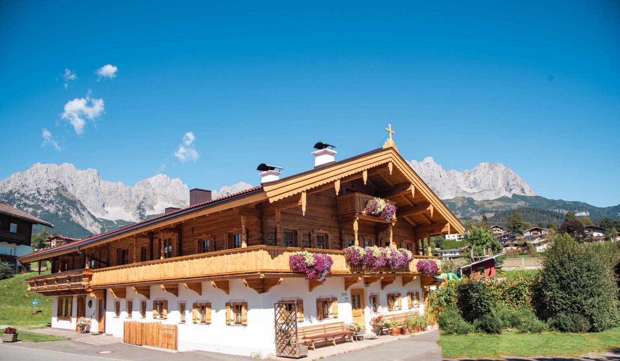 Apartamento Haus Strobler Going am Wilden Kaiser Exterior foto
