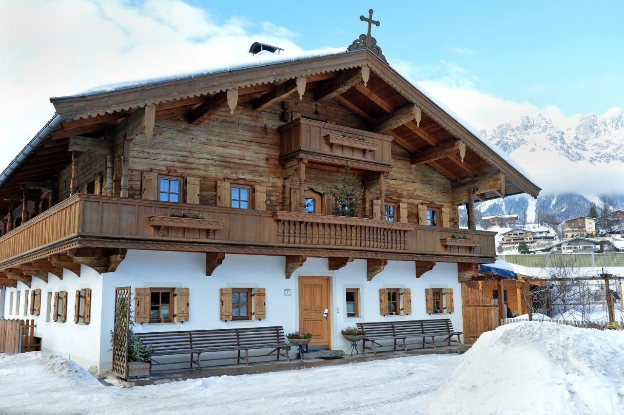 Apartamento Haus Strobler Going am Wilden Kaiser Exterior foto